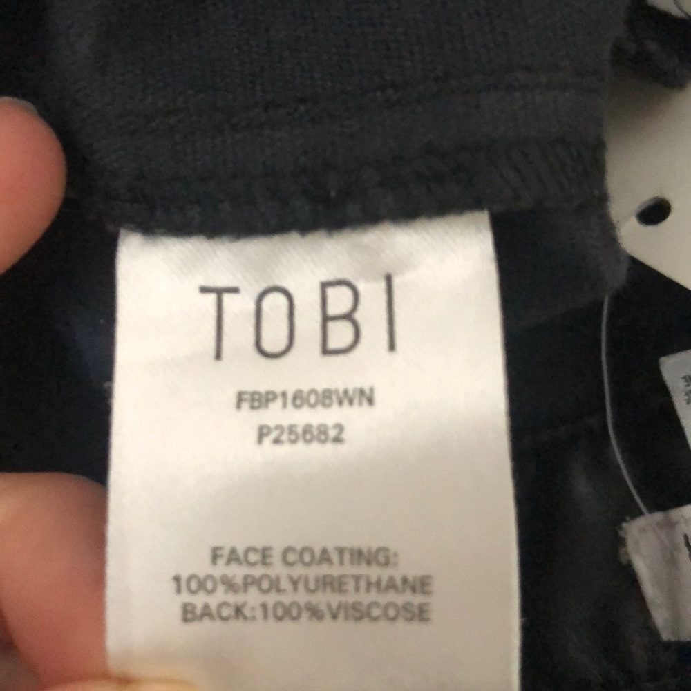 NWT Tobi Leather Pants - Picture 7 of 8